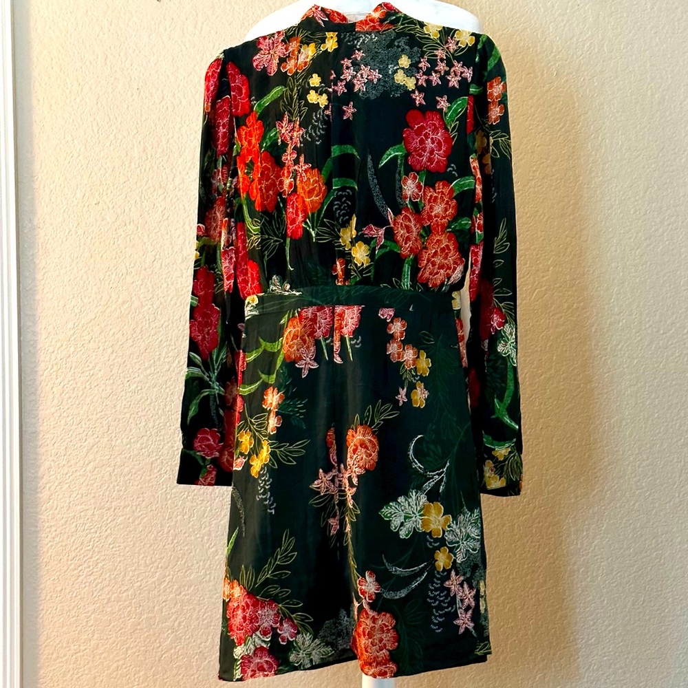 NWOT Walter Baker Willette Dress, Rain Forest - Picture 6 of 8